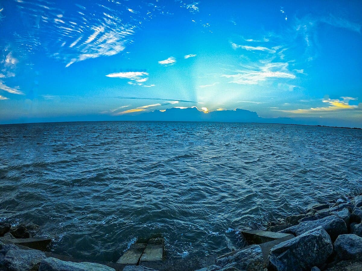Jaffna Lagoon Sunset