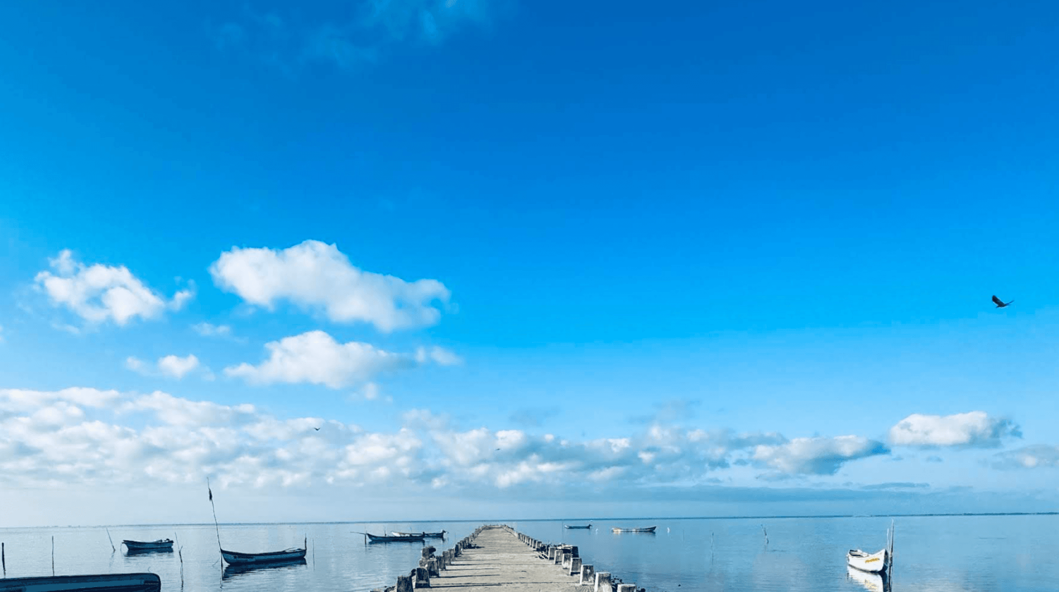 A sunny day at Kilaly Jetty